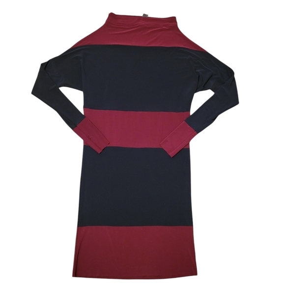 Norma Kamali Women's Spliced All in One Dress Stretch Jersey Knit Convertible XS - Picture 8 of 9